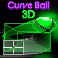Curve Ball 3D - A 3D version of the classic pong game where you control a paddle to bounce a ball and defeat your opponent. - Gitlab Games