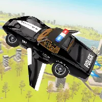 Flying Car Game Police Games - Only Games