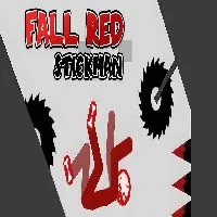 Fall Red Stickman - Only Games