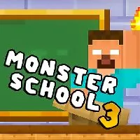Monster School Challenge 3 - Only Games