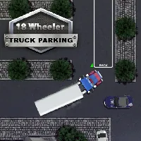 18 Wheeler Truck Parking - Only Games