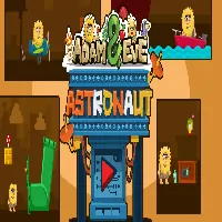 Adam And Eve Astronaut - Only Games