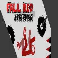 Fall Red Stickman - Only Games