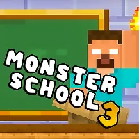 Monster School Challenge 3 - Only Games