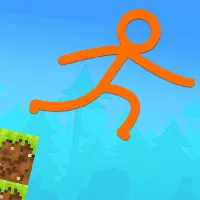 Stickman Parkour Skyland - Only Games